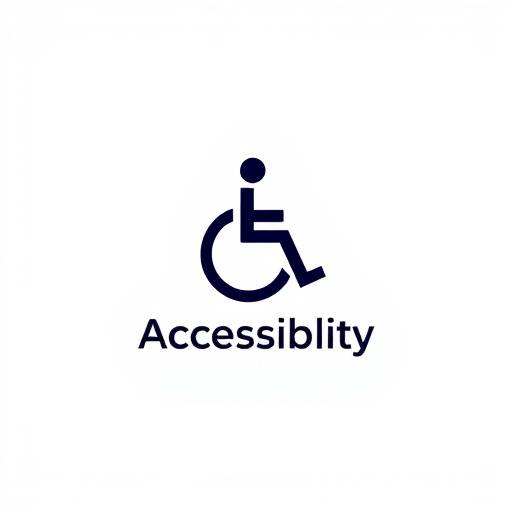 Accessibility logo symbolizing access for all